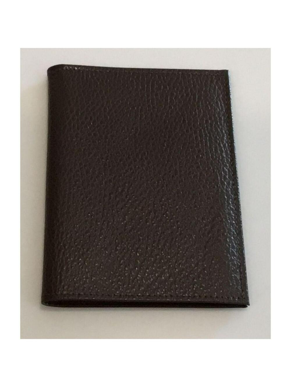 Vintage 70's Noymer - Classic Bi-fold Large Brown Leather Wallet